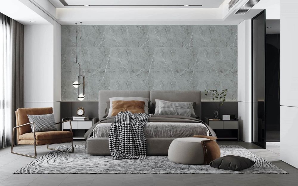 Gia chủ cần cân nhắc diện tích, phong cách phòng ngủ khi lựa chọn tấm ốp