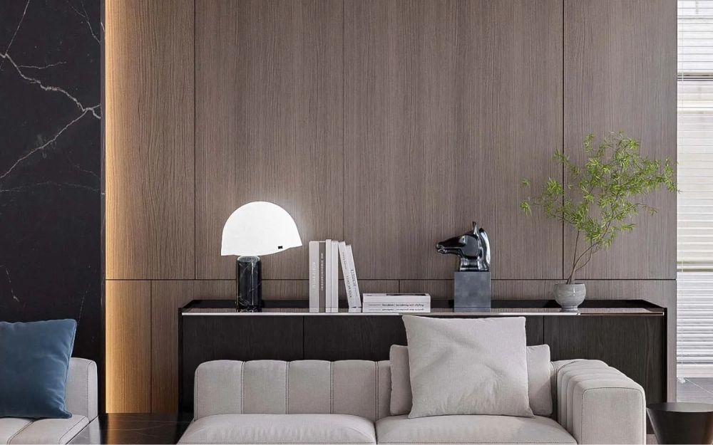 Mẫu tấm ốp than tre vân gỗ tự nhiên