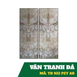 Tấm Ốp Than Tre Tranh Đá TĐ 922 PET AB