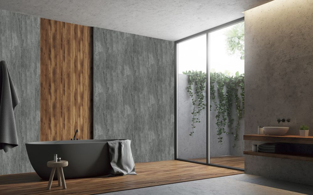 Với khả năng chống ẩm vượt trội, tấm ốp được ứng dụng nhiều trong nhà tắm