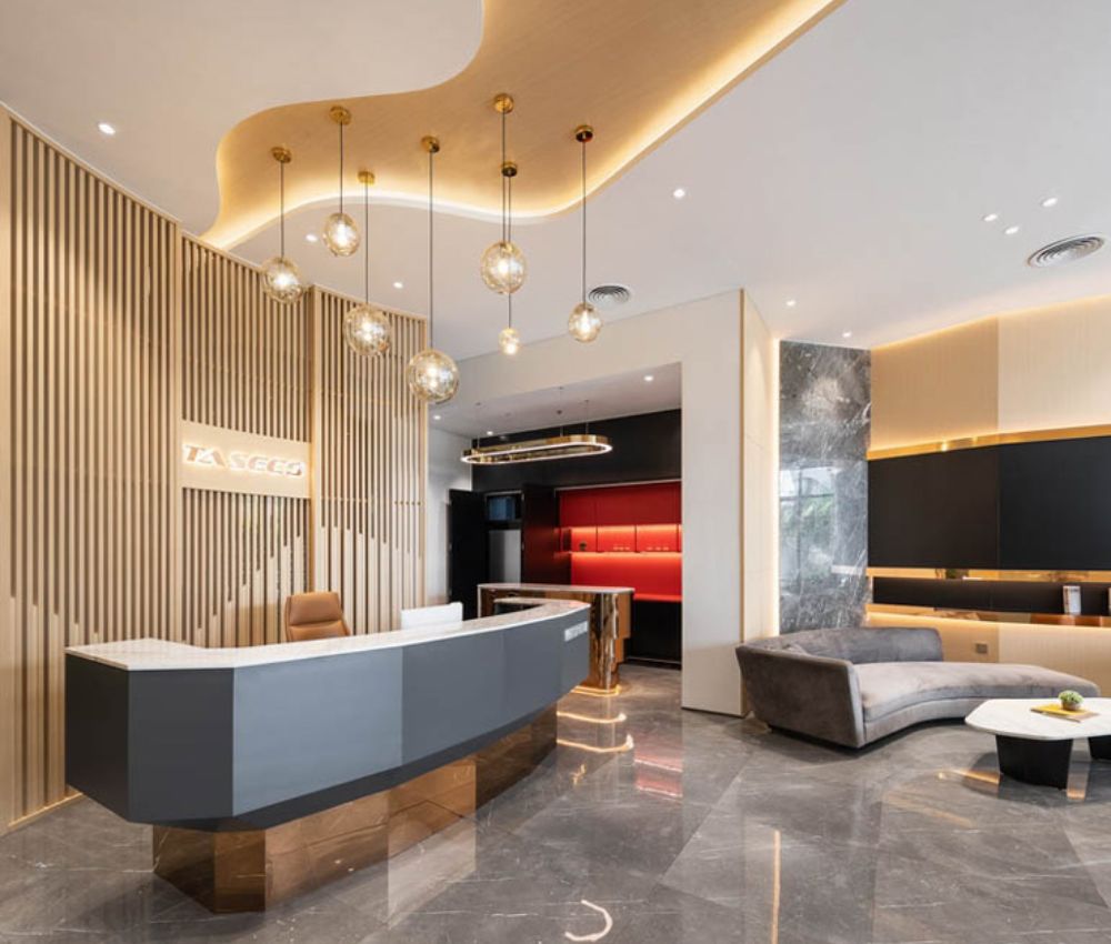 Tấm ốp than tre uốn cong được ứng dụng linh hoạt