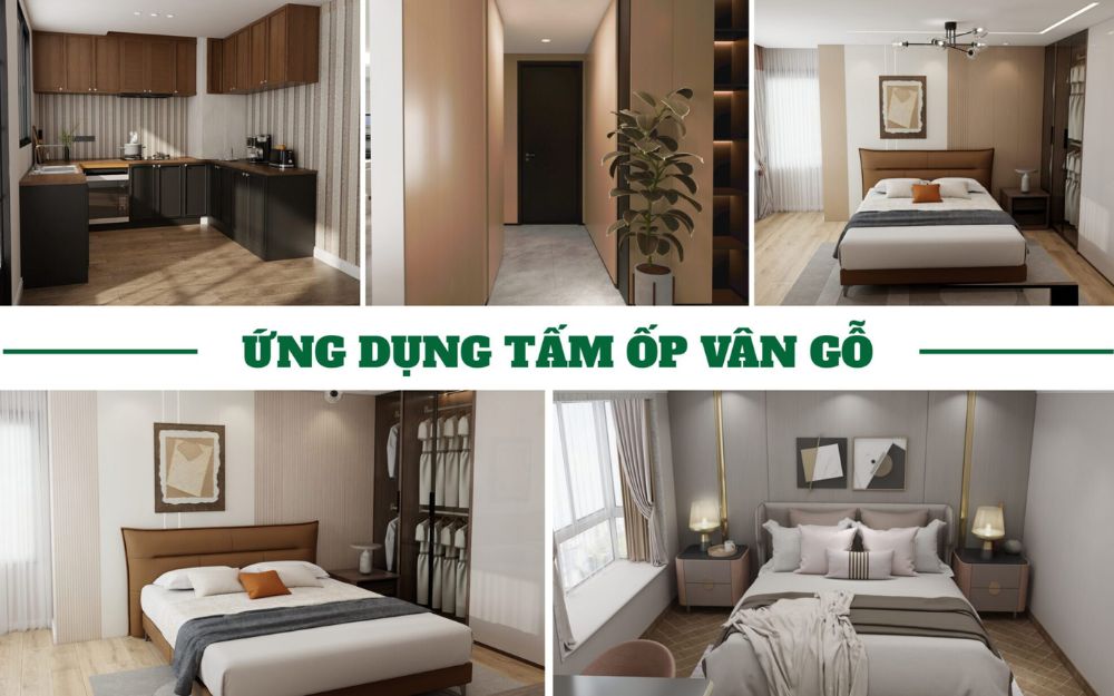 Mẫu tấm ốp than tre vân dọc được yêu thích