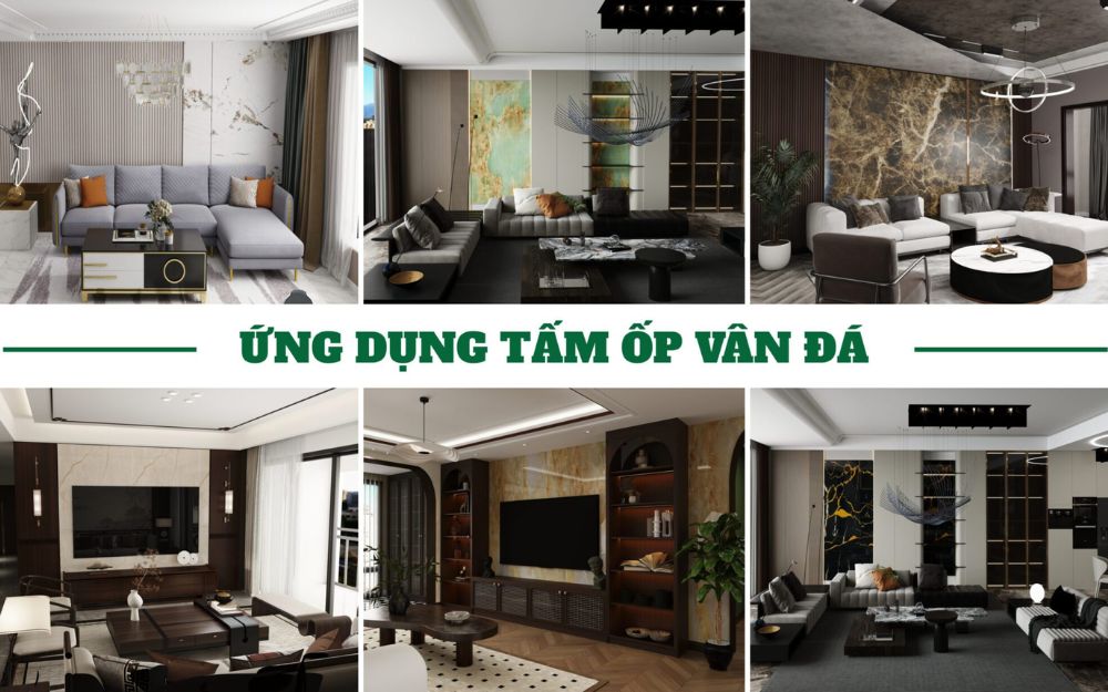 Tấm ốp than tre vân đá