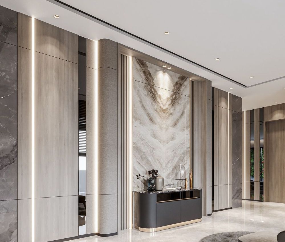 Tấm ốp than tre vân đá