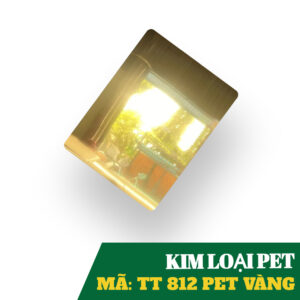 Tấm Ốp Than Tre Vân Tráng Gương TT 812 VÀNG