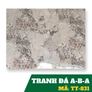 Tấm ốp than tre vân đá PET A-B-A TT-831