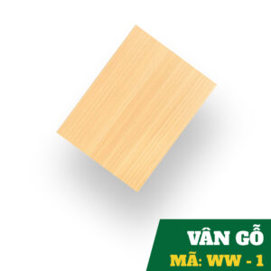 Tấm ốp than tre vân gỗ chống xước WW-1
