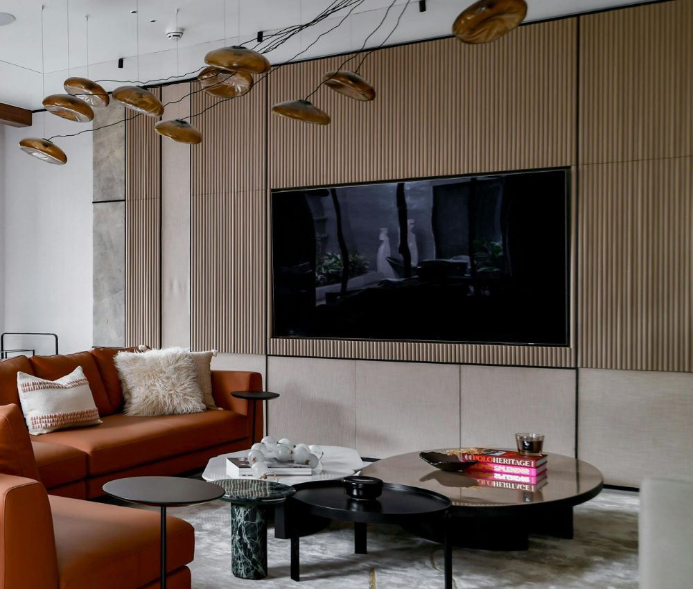 Gia chủ kiểm tra tổng thể công trình