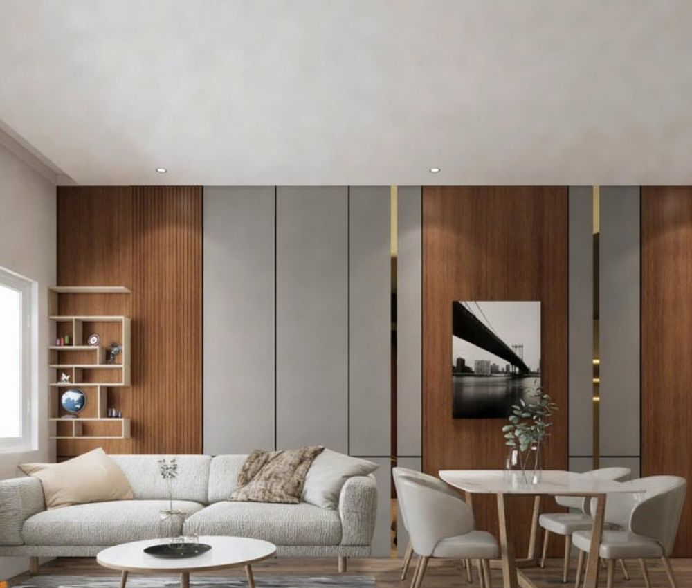 Chi phí thi công tấm ốp than tre tùy thuộc vào từng công trình