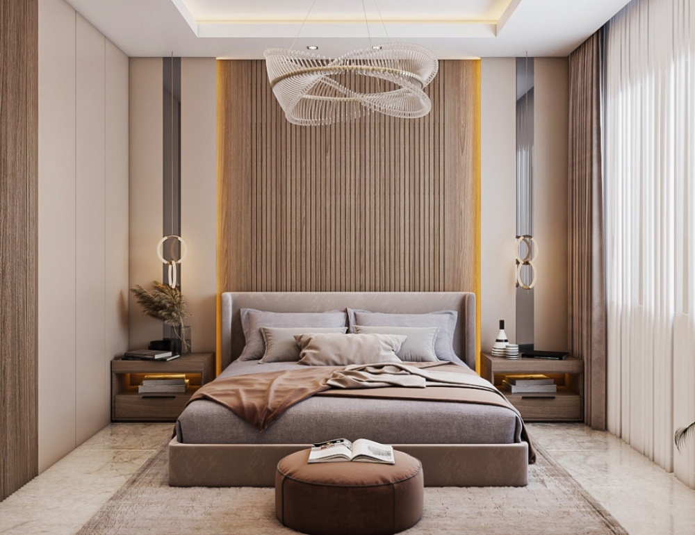 Gợi ý thiết kế nội thất hợp phong thủy cho phòng ngủ