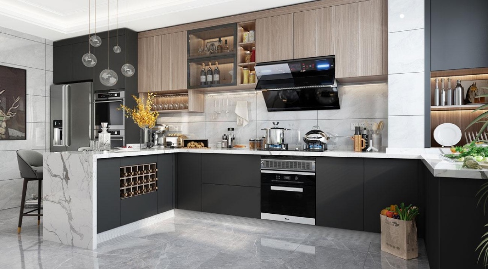 Gợi ý trang trí nội thất trong nhà cho phòng bếp
