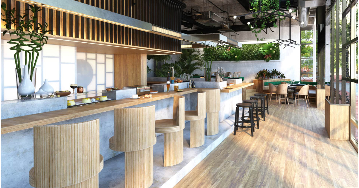 trang trí quán cafe đẹp đơn giản