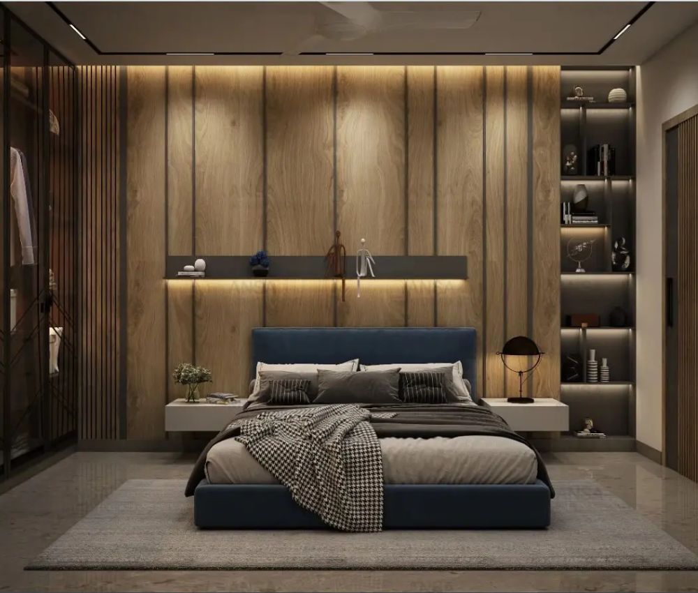 Phòng ngủ hiện đại nên ưu tiên các sản phẩm decor gam màu trung tính