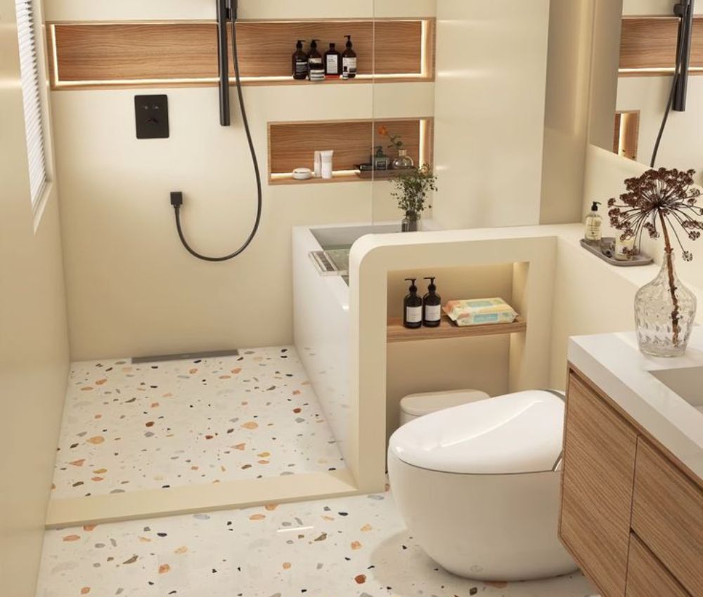 Luôn giữ nhà vệ sinh khô ráo, sạch sẽ