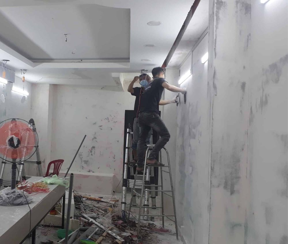 Quy trình thi công sai kỹ thuật gây nứt góc trần nhà