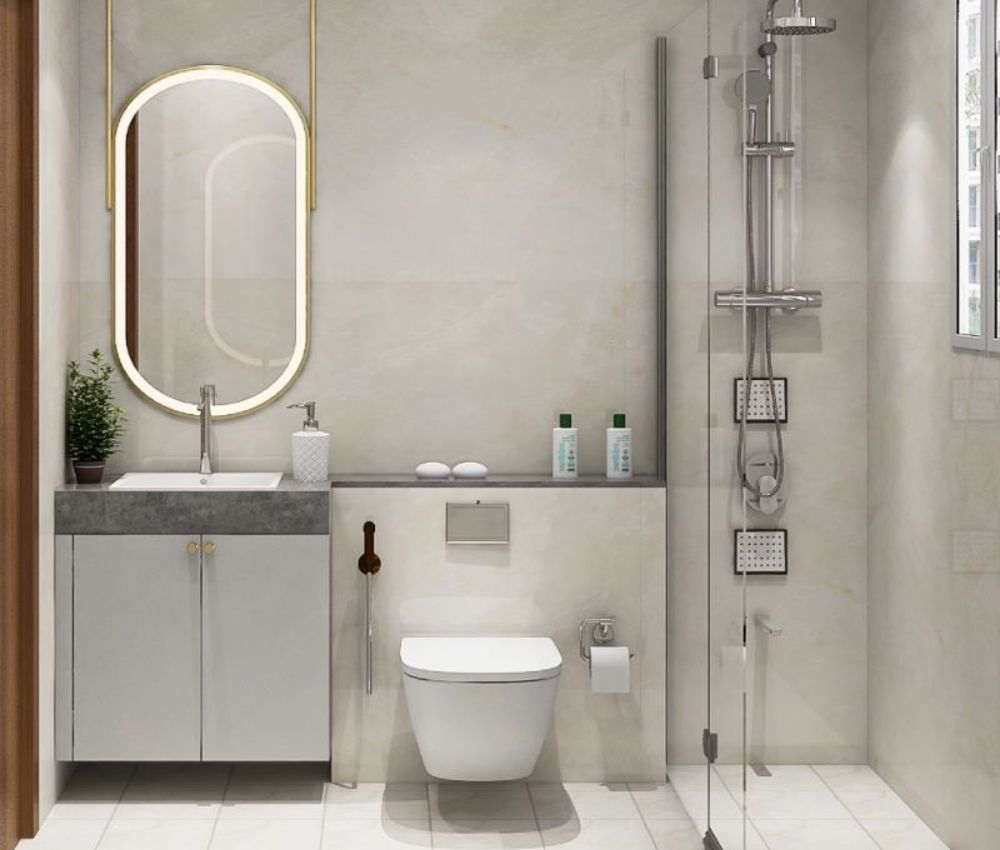 Nhà hướng Nam nên đặt nhà vệ sinh hướng Đông Nam