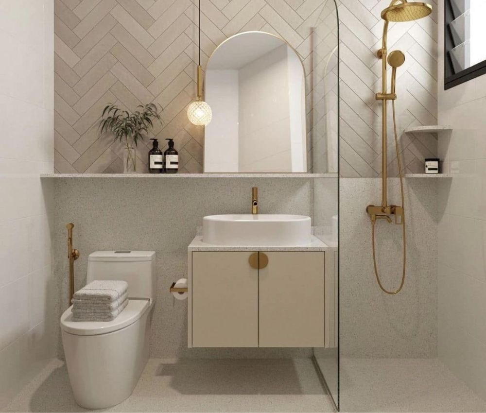 Nhà vệ sinh tầng 2 nằm trên phòng bếp tiềm ẩn nhiều rủi ro
