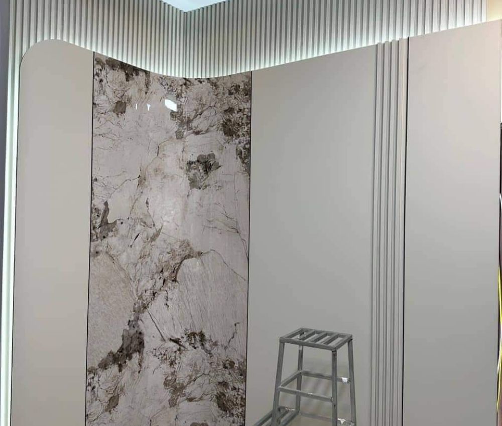 Mẫu tấm ốp than tre vân đá đẹp