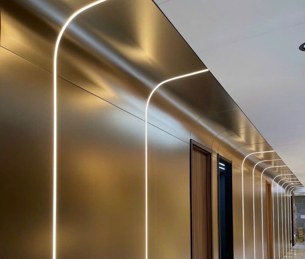 Tấm ốp than tre tráng gương sang trọng, đẳng cấp