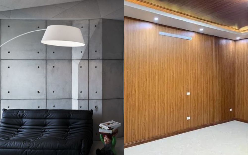 Tấm ốp bê tông mang vẻ đẹp phóng khoáng và tinh tế