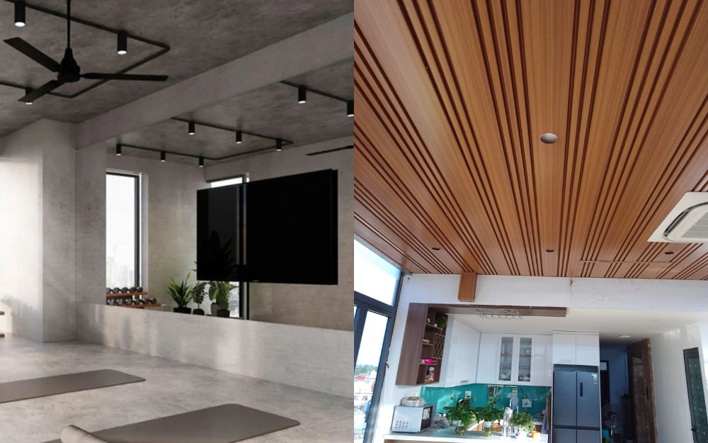 Tấm ốp bê tông có giá cao hơn tấm ốp vân gỗ