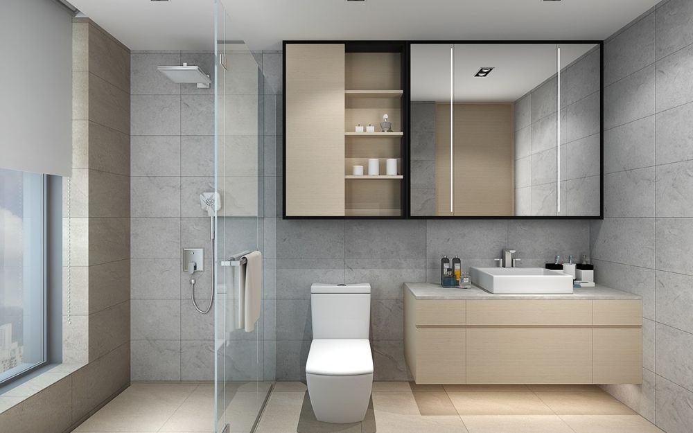 Nhà hướng tây đặt nhà vệ sinh hướng Đông Nam