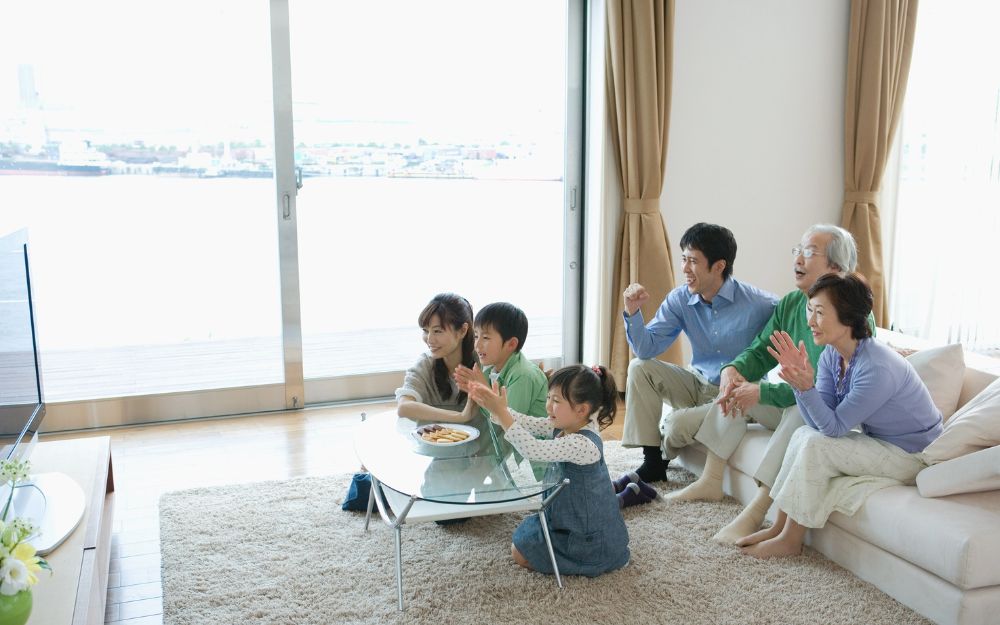 Gia đình nhiều thành viên nên bố trí phòng khách lớn