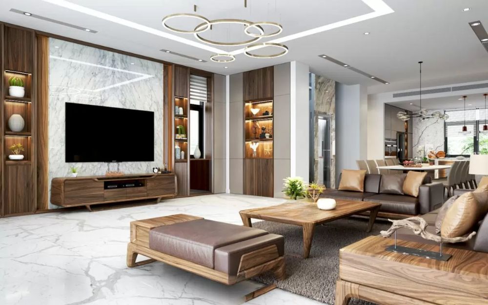 Mẫu phòng khách cho nhà cấp 4