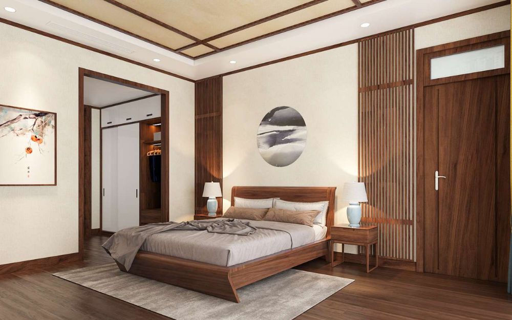 Phòng ngủ cho người lớn tuổi cần bố trí các lối đi rộng rãi