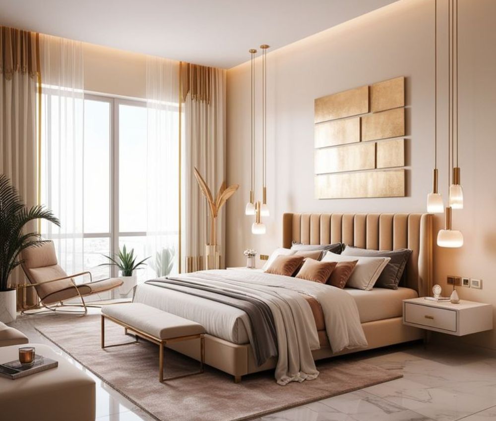 Duy trì ánh sáng ấm trong phòng ngủ