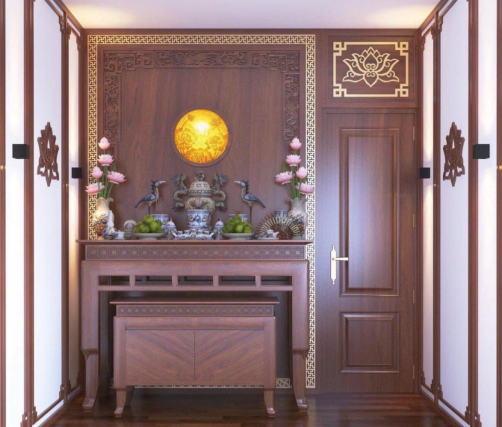 Đặt phòng thờ ở nơi yên tĩnh và thoáng đãng