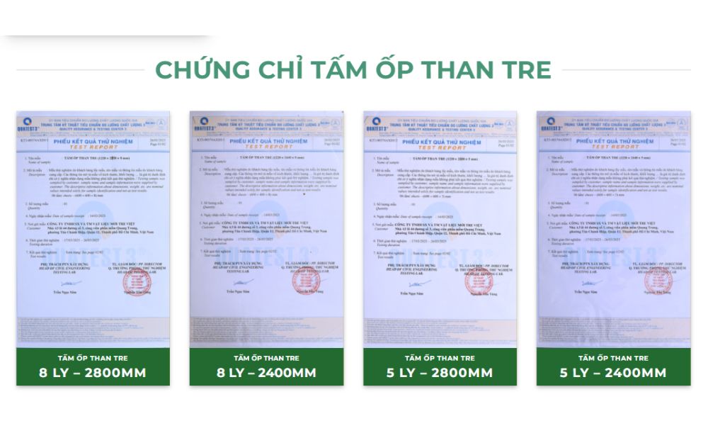 Bamboo Panel là địa chỉ cung cấp tấm ốp than tre chất lượng