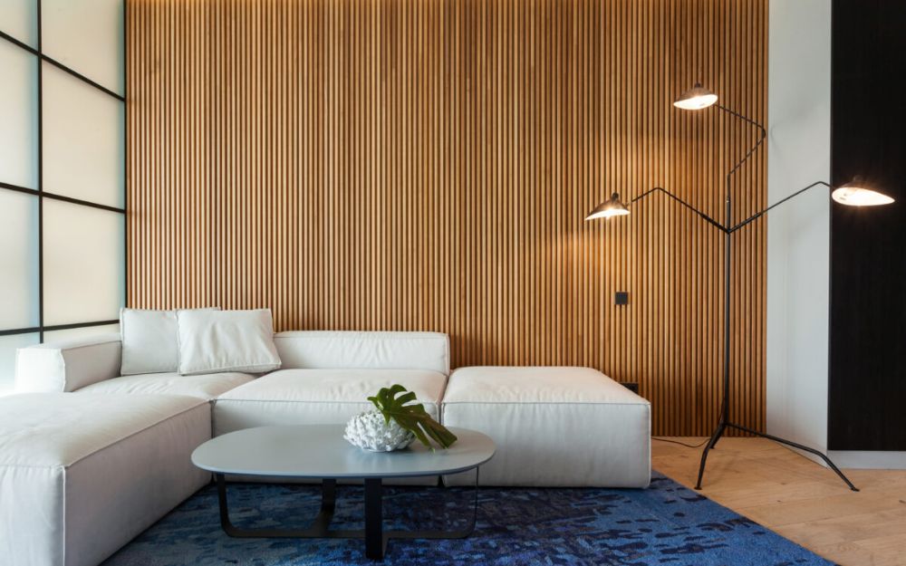 Tấm ốp than tre thay cho gỗ thật mang vẻ đẹp tinh tế