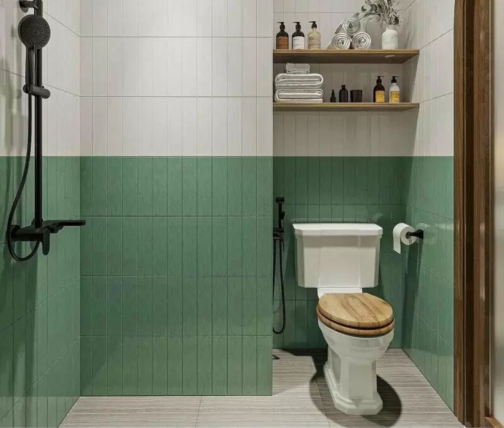 Tránh đặt bồn cầu quay về hướng Nam hoặc Đông Bắc