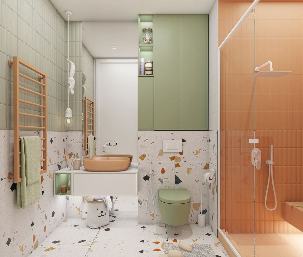 Vị trí đặt nhà vệ sinh trong nhà ống nên chọn cung hợp với gia chủ