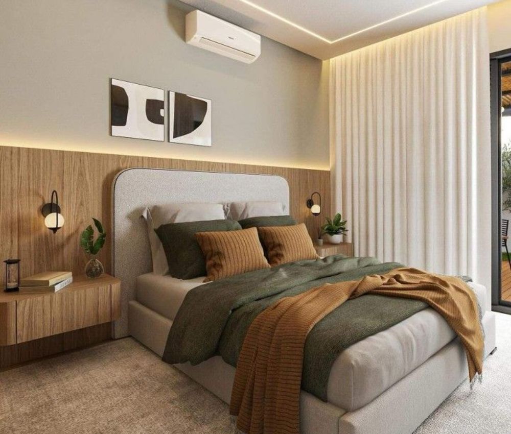 Lựa chọn đúng vị trí lắp điều hòa trong phòng ngủ giúp duy trì nhiệt độ ổn định