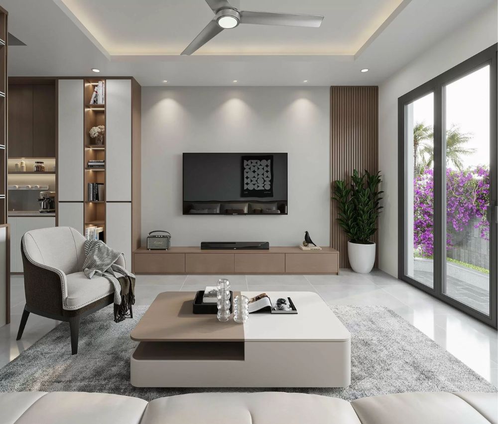 Tỷ lệ không gian ảnh hưởng đến cảm giác “rộng - hẹp” của phòng khách