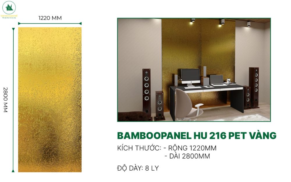 Tấm ốp sóng nước thường dùng tạo điểm nhấn