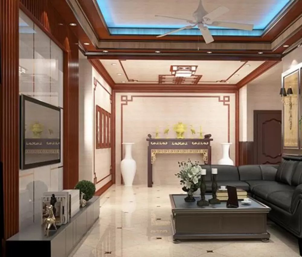 Thiết kế phòng thờ tại phòng khách cần nghiên cứu kỹ về phong thủy