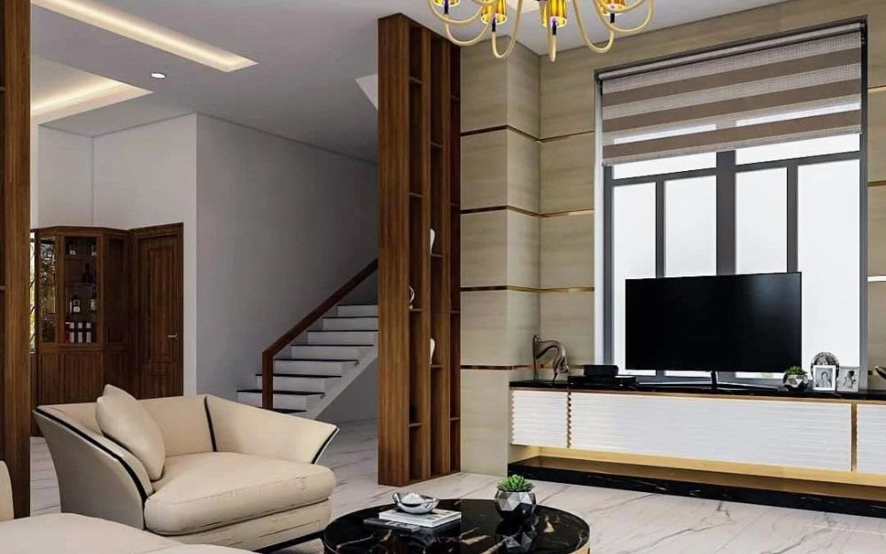 Nhà ống mặt tiền 5m có chiều ngang 5m và chiều sâu kéo dài từ 12–25m