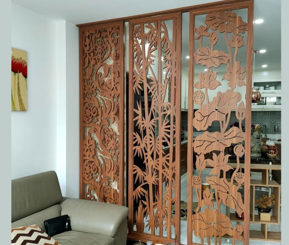 Vách ngăn CNC được tạo hình bằng công nghệ cắt tự động