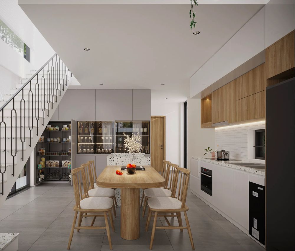 Phòng bếp cần ưu tiên tối ưu hóa ánh sáng tự nhiên