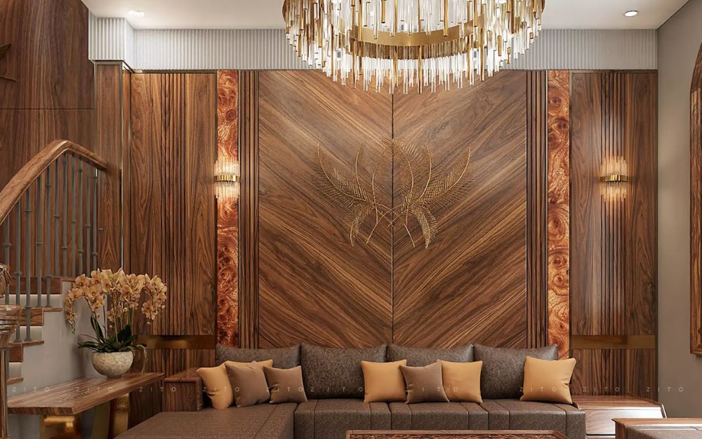 Ốp vách gỗ có thể tháo dỡ được