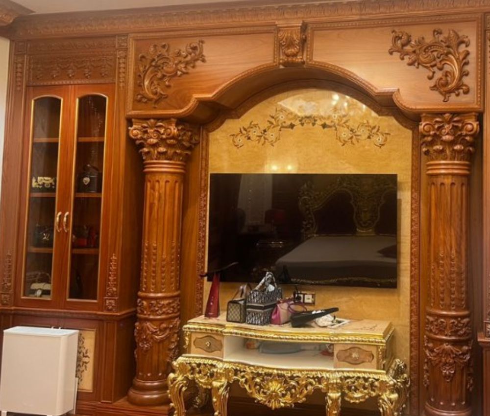 Phong cách Tân cổ điển thể hiện sự sang trọng và giàu có