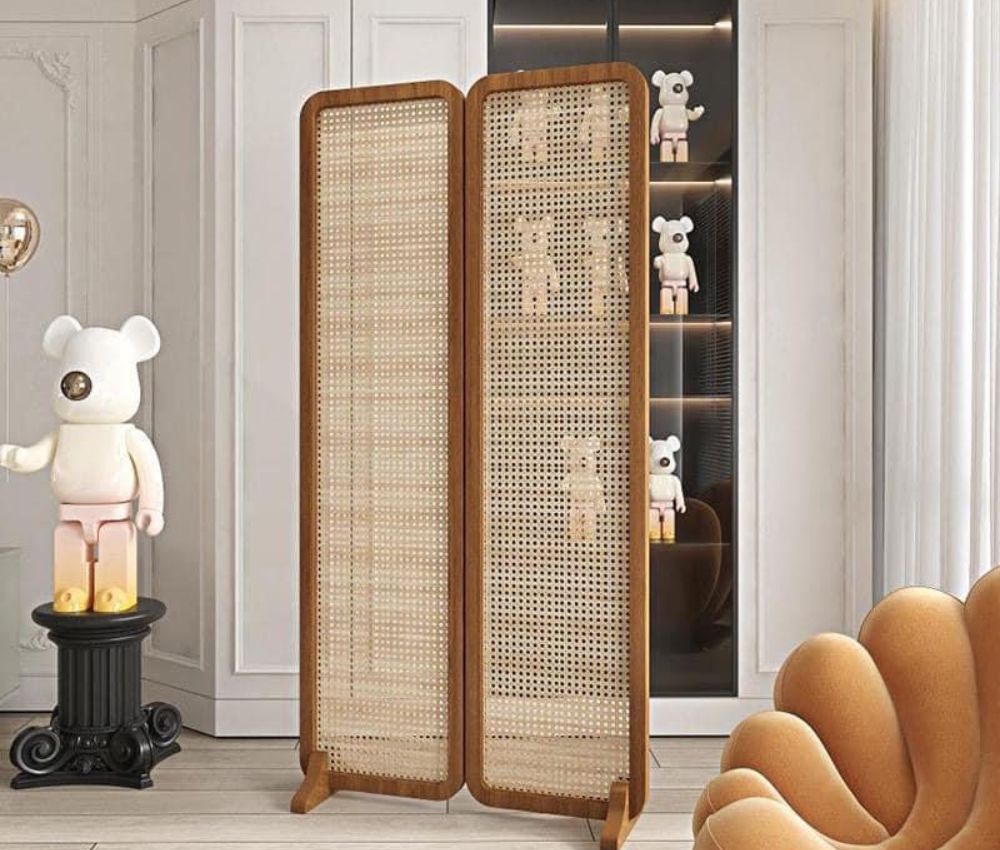 Rèm hoặc vách di động là giải pháp linh hoạt nhất