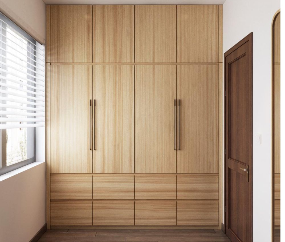 Tủ âm tường giúp tiết kiệm diện tích