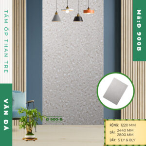 Tấm ốp than tre vân đá Đ 900-B - Ảnh 3