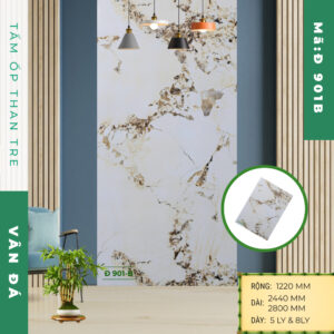 Tấm ốp than tre vân đá Đ 901-B - Ảnh 2