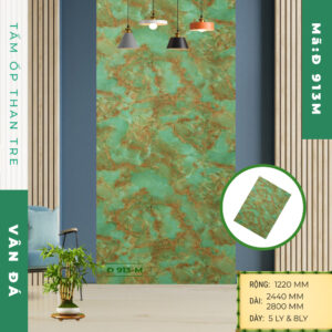 Tấm ốp than tre vân đá Đ 913-M - Ảnh 2