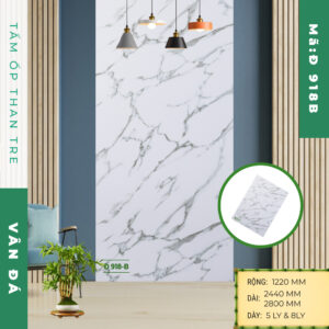 Tấm ốp than tre vân đá Đ 918-B - Ảnh 2